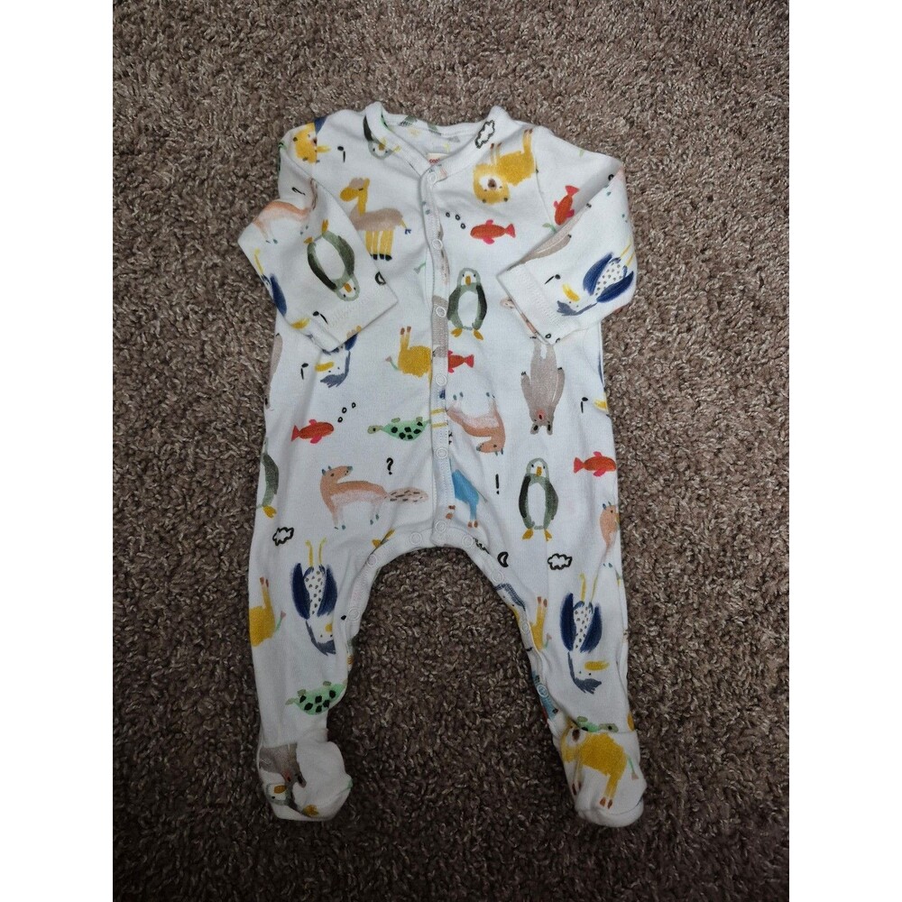 Catimini animals footie size 3 months